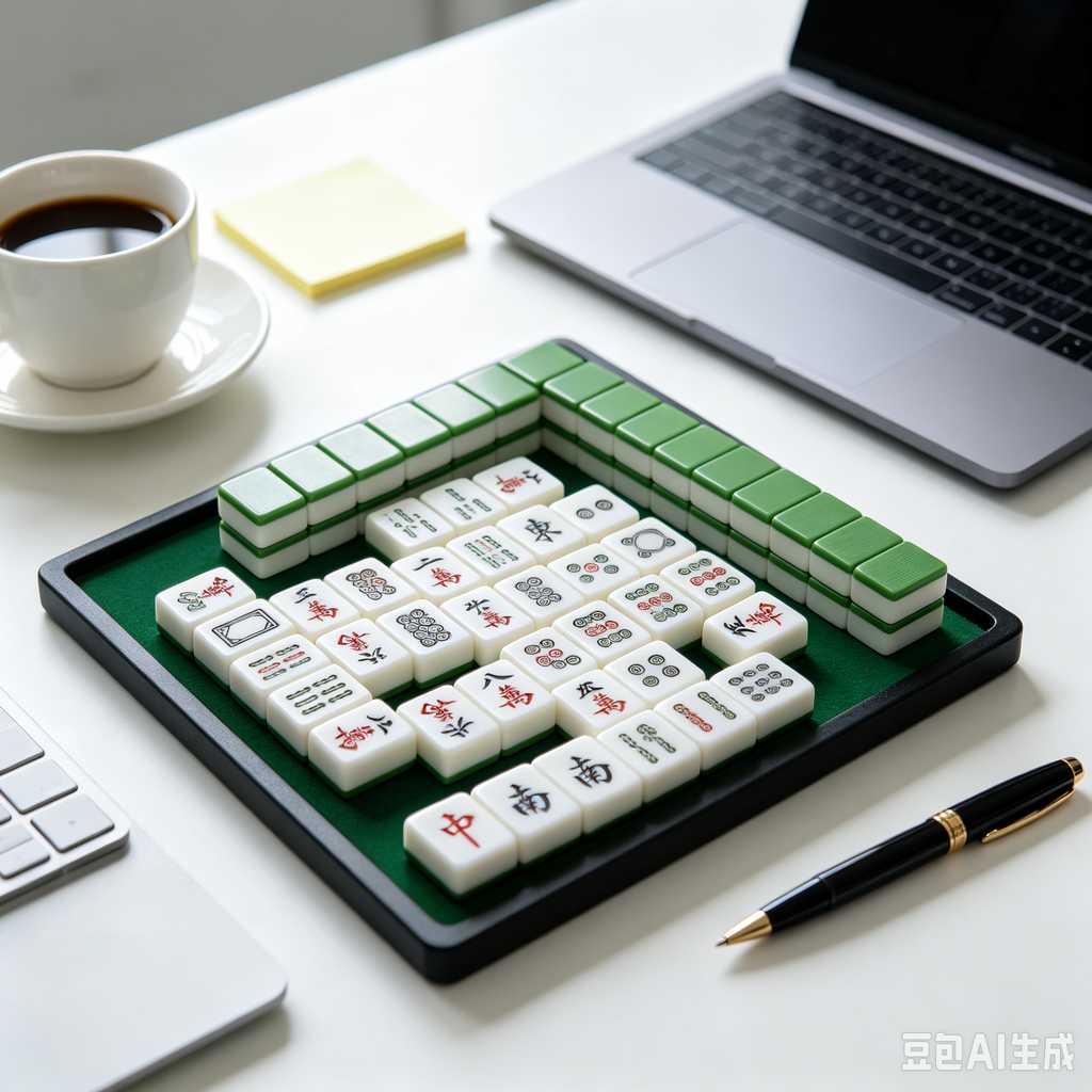 light mahjong storage pouch