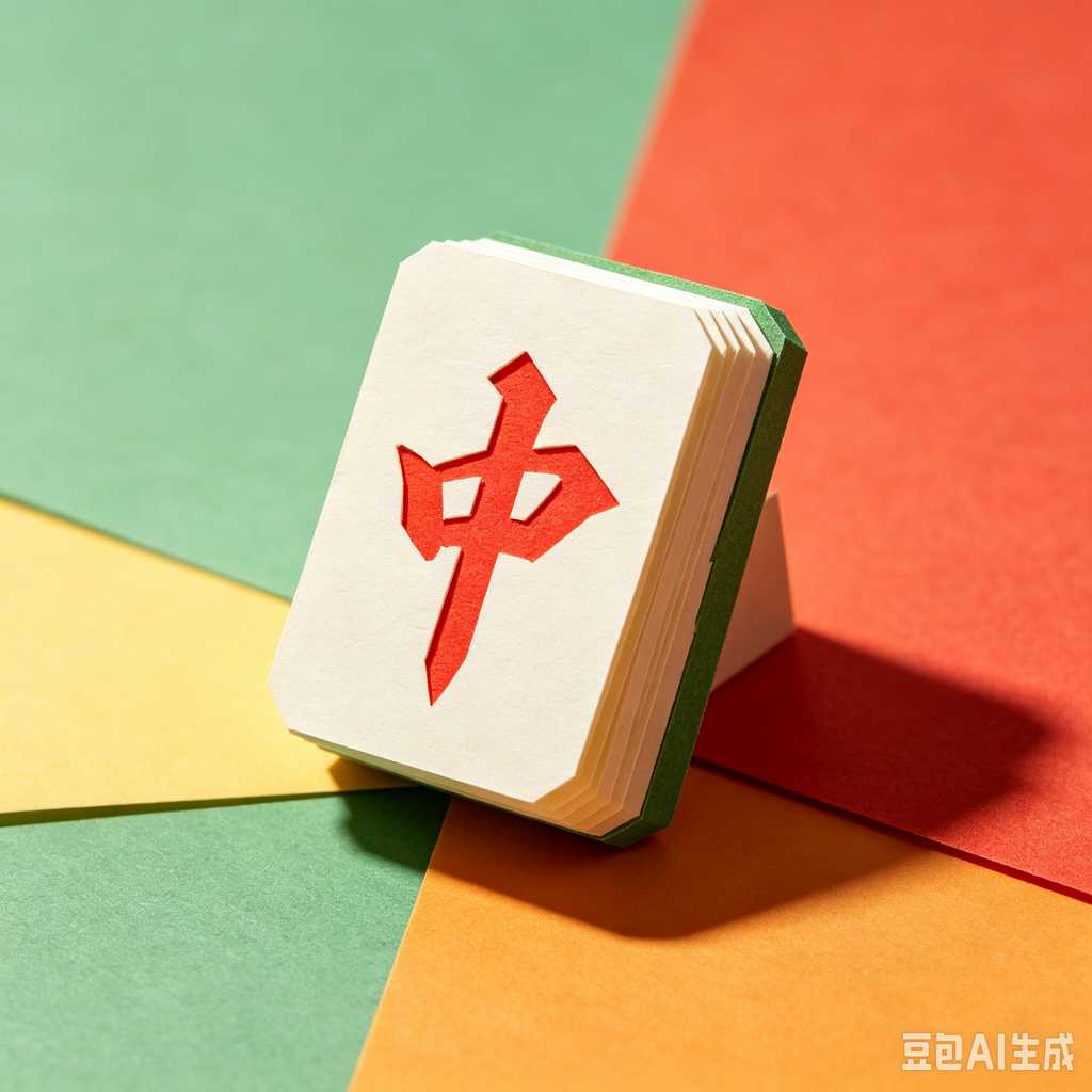 mini travel mahjong set lightweight