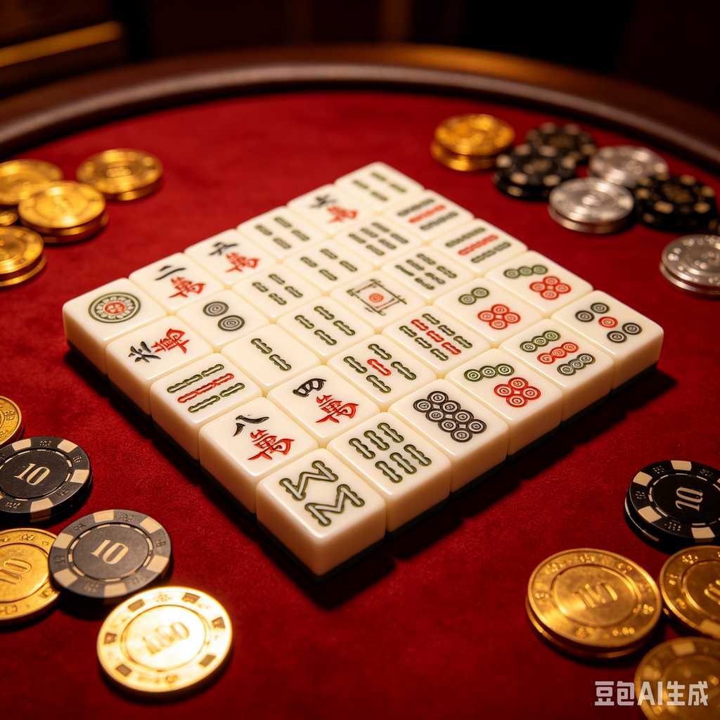 displayable mahjong set