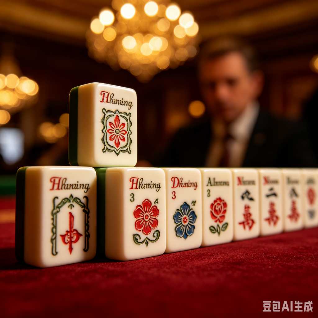 scratch resistant print mahjong set